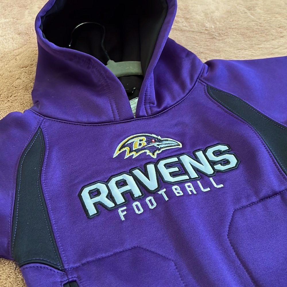 Ravens Football Hoodie NFL Team Apparel Brand 12 Months